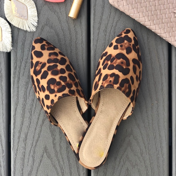 SAVANNAH Leopard Print Mules    - Picture 4 of 7